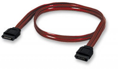 Cable SATA MANHATTAN 340700, SATA, Rojo