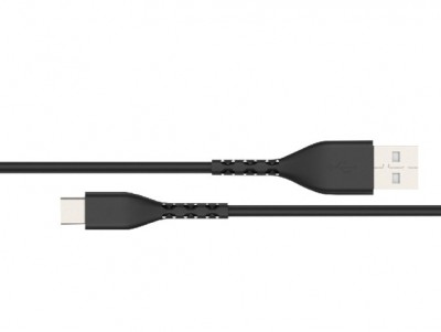 Cable USB Tipo C Naceb Technology NA-0101N, USB C, 1 m, Negro